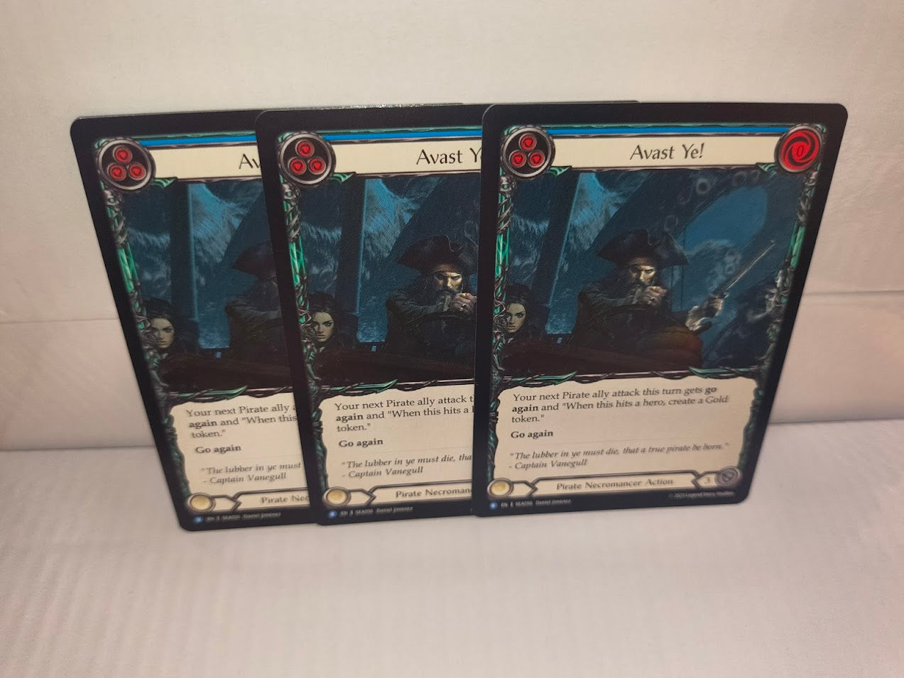 Flesh and Blood High Seas Pirate Necromancer Rares + Allies