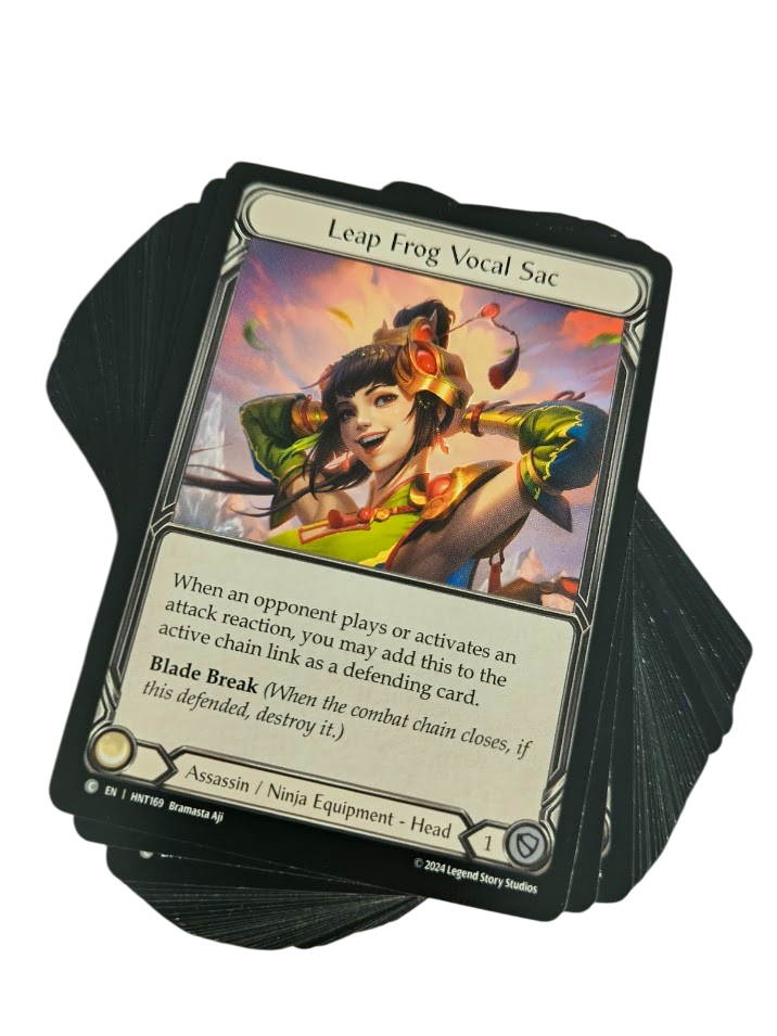 Flesh and Blood The Hunted Assassin/Ninja Commons Playset
