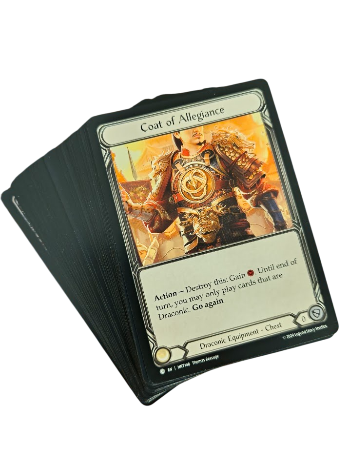 Flesh and Blood The Hunted Draconic Commons Playset