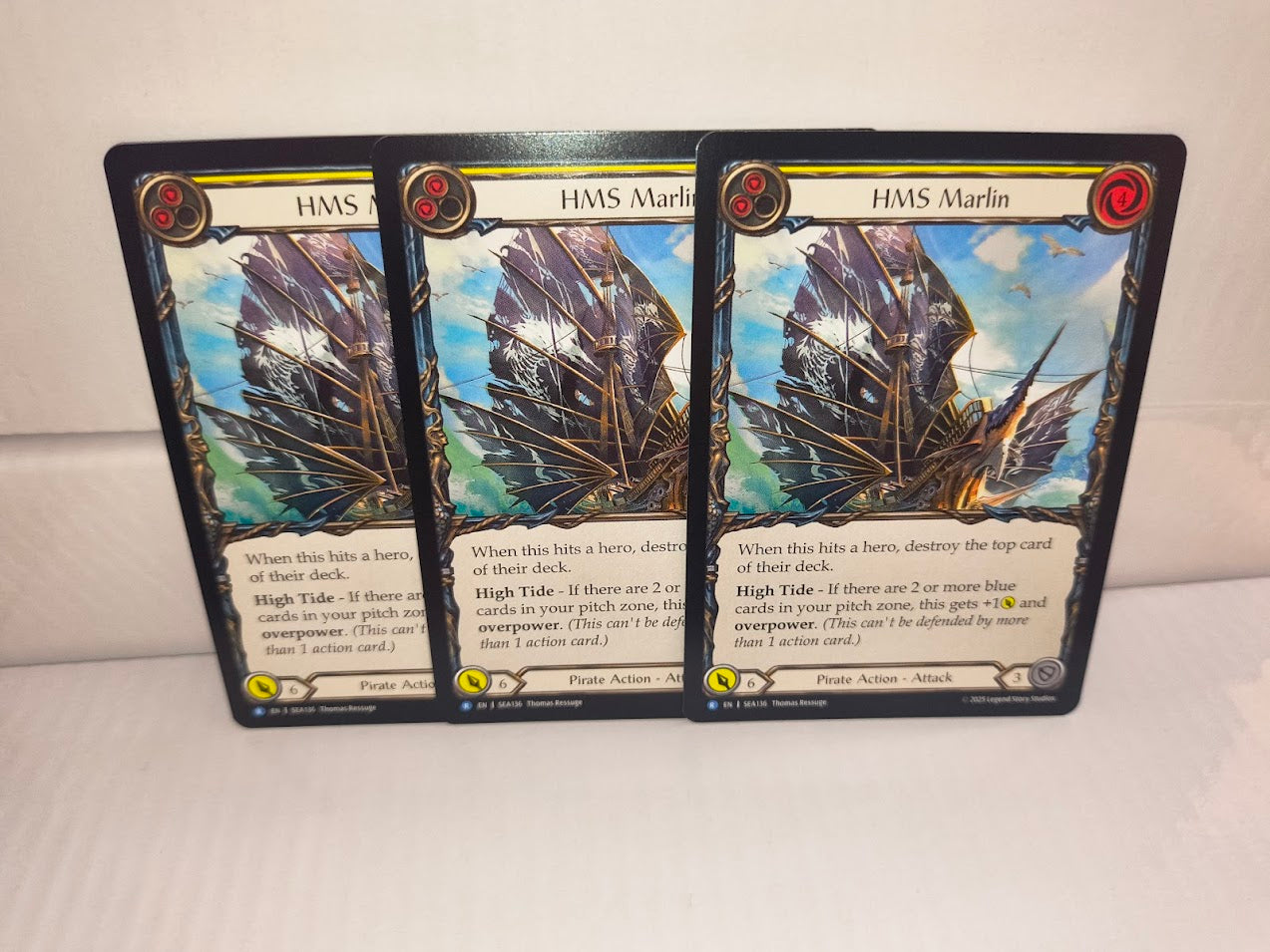 Flesh and Blood High Seas Pirate Rares