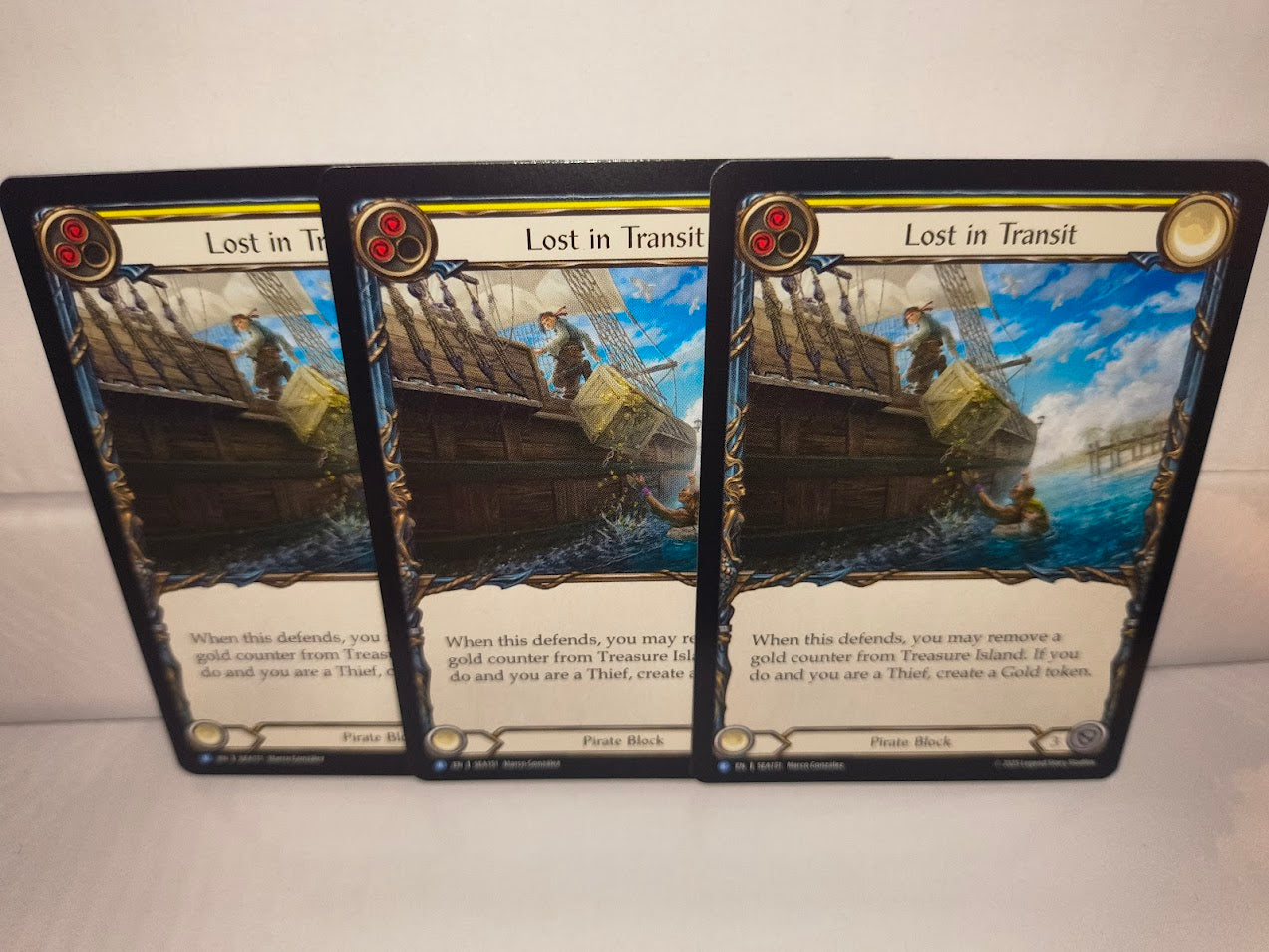 Flesh and Blood High Seas Pirate Rares