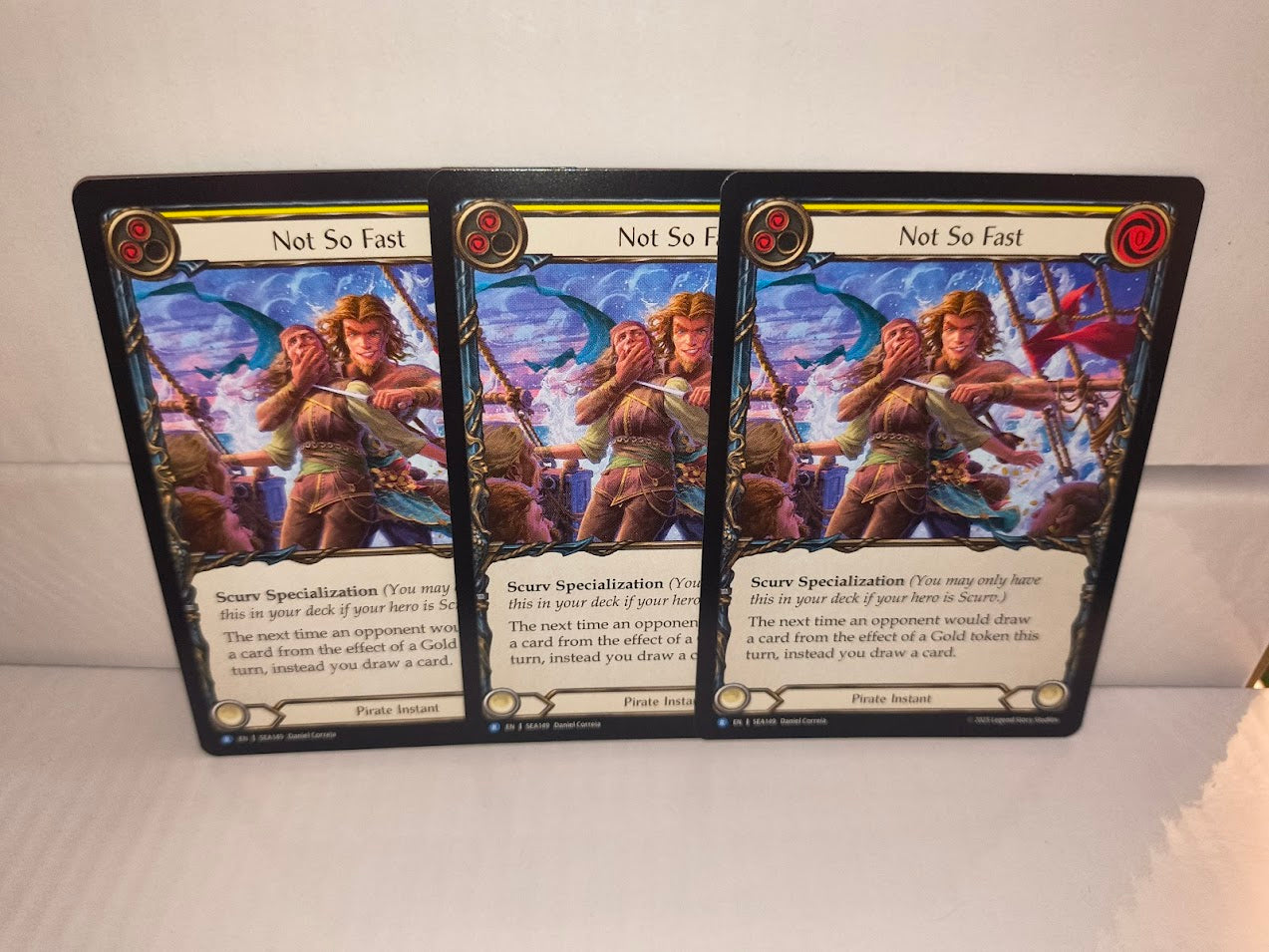 Flesh and Blood High Seas Pirate Rares