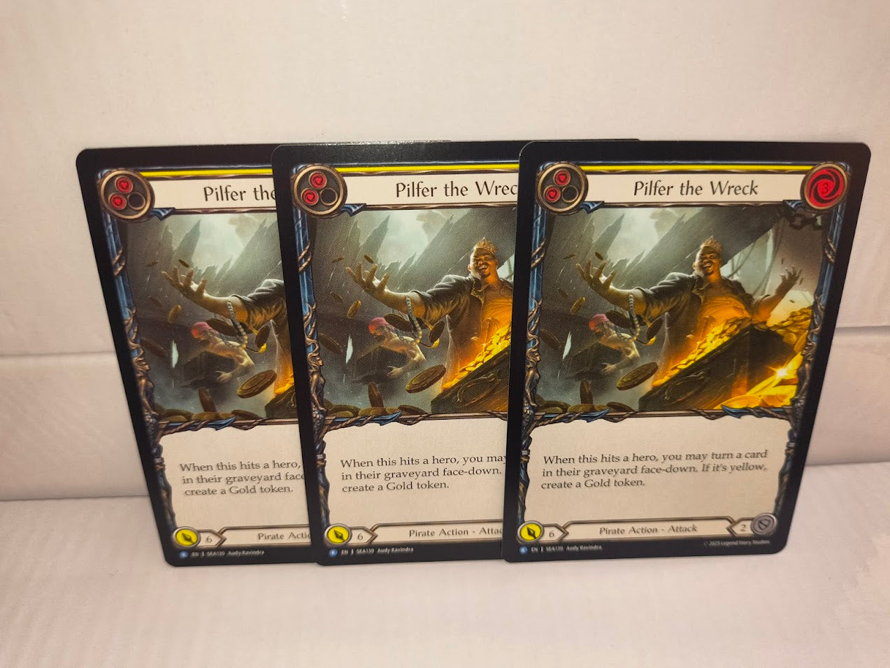 Flesh and Blood High Seas Pirate Rares
