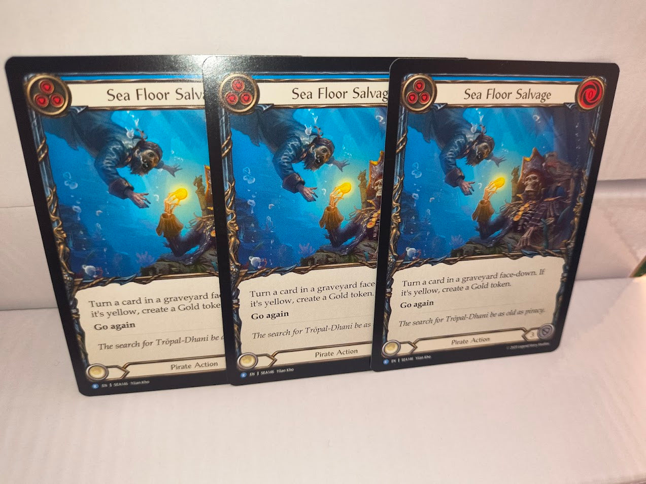 Flesh and Blood High Seas Pirate Rares
