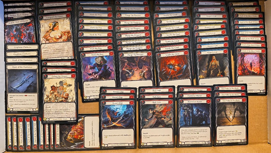 Flesh and Blood The Hunted Arakni Assassin Commons Playset