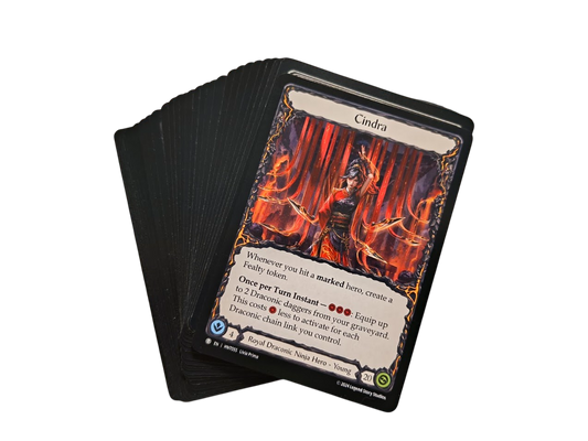 Flesh and Blood The Hunted Draconic Ninja Commons Playset