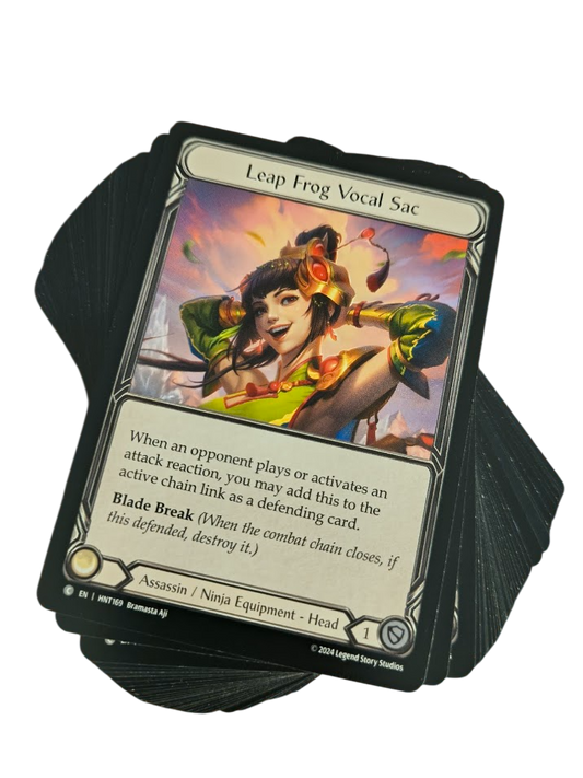 Flesh and Blood The Hunted Assassin/Ninja Commons Playset