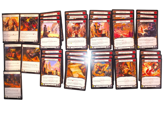 Flesh and Blood The Hunted Draconic Commons Playset