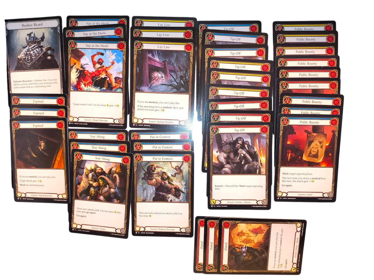 Flesh and Blood The Hunted Generic Commons Playset