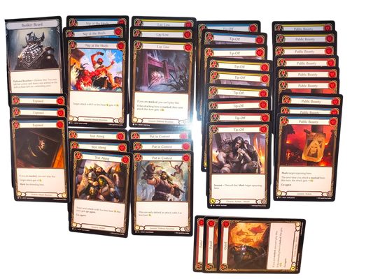 Flesh and Blood The Hunted Generic Commons Playset