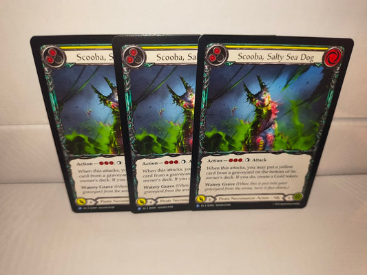 Flesh and Blood High Seas Pirate Necromancer Rares + Allies